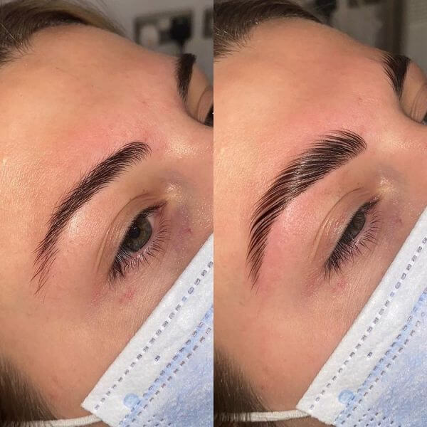 مراحل لیفت مژه و ابرو